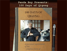 Tablet Screenshot of 100daysofqigong.com